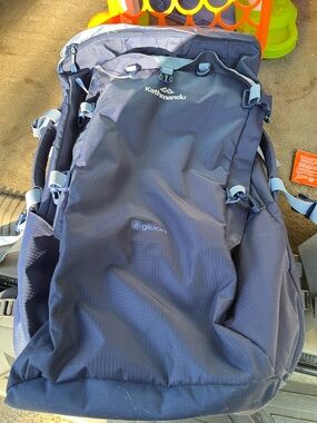 Kathmandu women's  Navy Hiking Backpack - Durable Travel Daypack. RS2